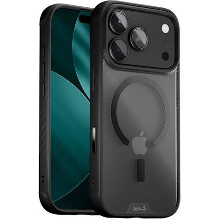 Magnetiskt Skal för iPhone 17 Pro Max - Qi2 MagSafe-kompatibelt - Klarhet - iPhone 17 Pro Max Skal - Stöttåligt och Reptåligt, Transparent