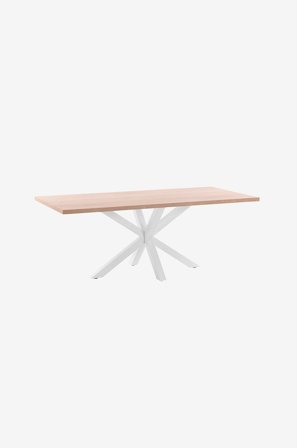 Kave Home - Ruokapöytä Argo 200 cm - Monivärinen - Ruokapöydät - - Homeroom