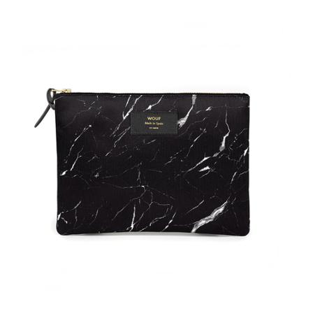 Wouf Pouch Sort, Dame Toilettasker, Størrelse: ONE Size