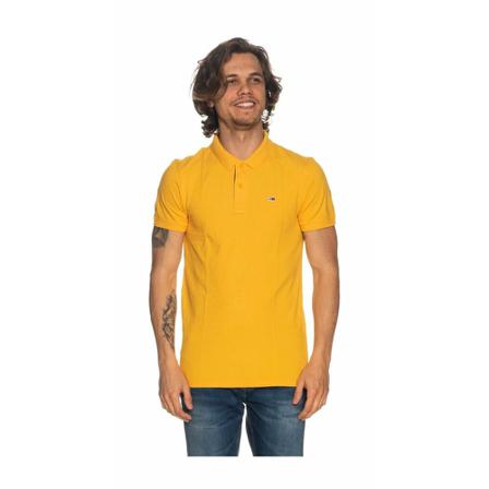 Tommy Jeans Polo Shirts Gul, Herre
