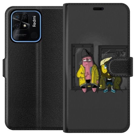 Kompatibelt Plånboksfodral till Xiaomi Xiaomi Redmi 10C Spongebob
