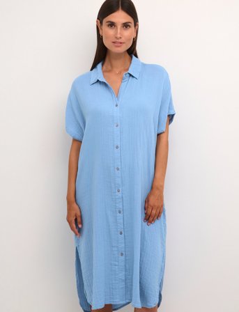 Culture Cuelina Kaftan Dress - Blue - XS