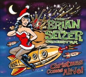 Christmas comes alive! Brian Setzer