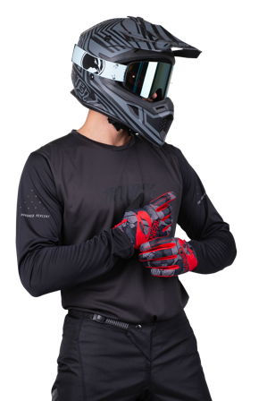 Cyklistické Šortky 100% RIDECAMP Černá/Uhlová M