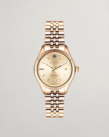 GANT Damen Sussex Armbanduhr (ONE SIZE) Gold
