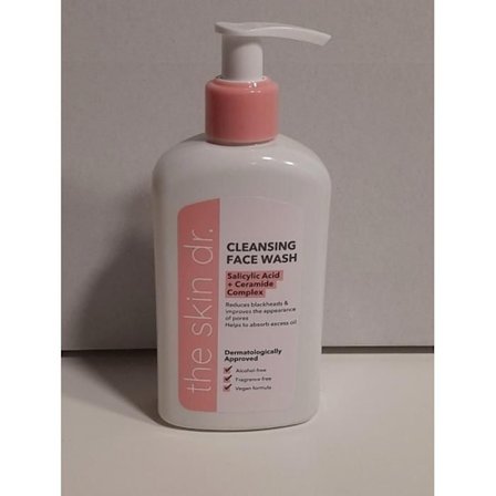 the skin dr. - Ansigtssæbe Salicylsyre + ceramidkompleks Uden alkohol eller parfume 200 ml