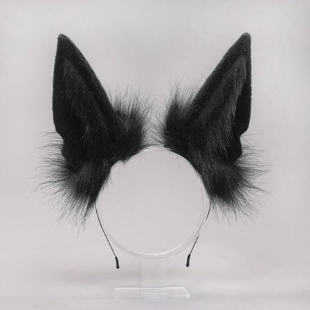 Animal Wolf Ears -päähine Pehmo 1 1