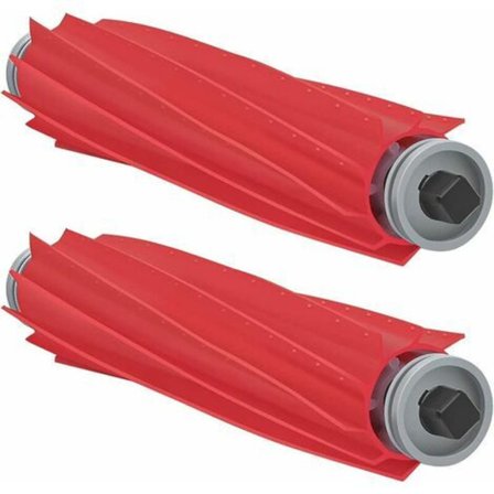 2 kpl Vaihtoharjapäät Roborock S7 S7 Plus S7 MaxV T7s T7s Plus -imureille, kumiharja Roborock Q7 Max Q7 Max Plus -robotti-imureille -kartokner-FA-