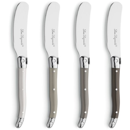 Lou laguiole Smørknive 4-pak, blandede farver - Mixede farver | KitchenOne