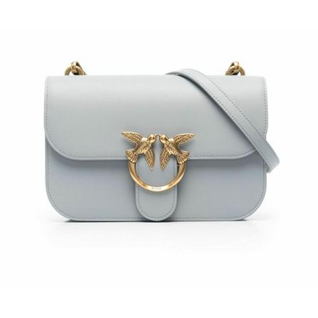 Pinko Tas , Grijs , Dames , Maat: ONE Size Schoudertassen