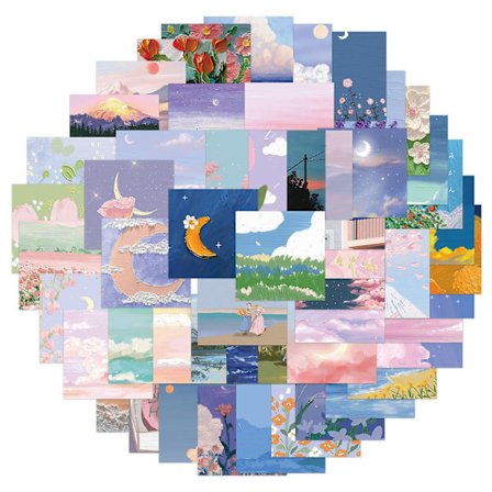 Klistremerkepakke 56 stk Vinyl Graffiti-klistremerker for bærbar PC, bil, skateboard, motorsykkel, sykkel, bagasje, støtfanger, bombe-klistremerke27