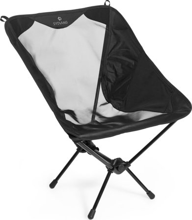 Sydvang Skaring Foldable Chair camping furniture Black OneSize