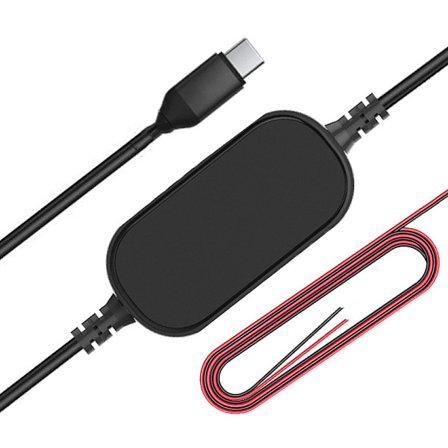 12V24V til 5V2A Type C oplader Step Down-modul til bil-dashcams, GPS-enheder og mobiltelefoner med batteritilslutning
