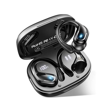 Trådlösa hörlurar Ltinist Bluetooth 5.3 Trådlösa hörlurar med 75 timmars speltid och Hifi-stereoljud med YEMAESRE