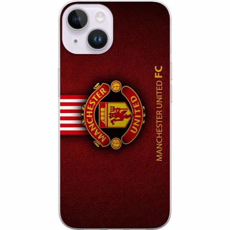 Apple Iphone 14 Genomskinligt Skal Manchester United Fc