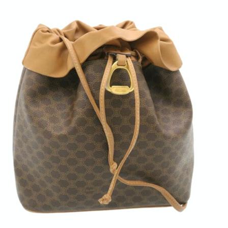 Celine Vintage, pre-owned Shoulder Bag Bruin, Dames, Maat:ONE Size,leer