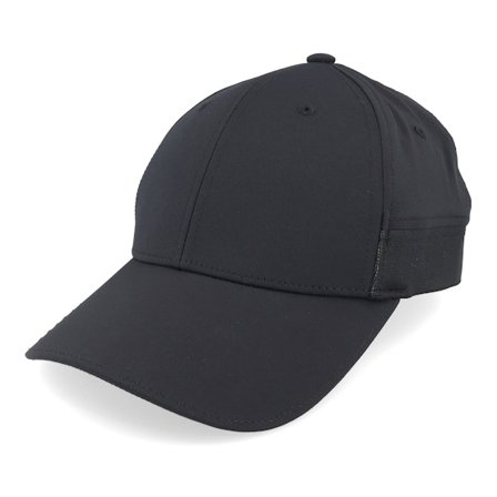 J.Lindeberg - Preto flexfit Boné - Reveal Cap Black Flexfit @ Hatstore