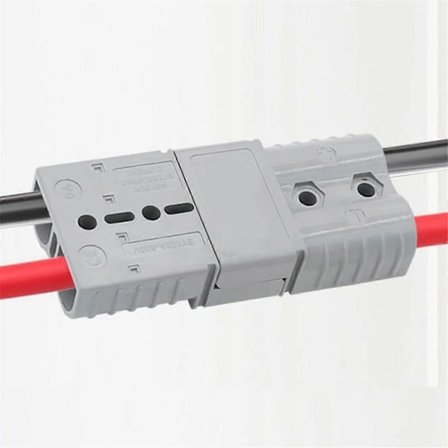 10 stk. Anderson-stil stikforbindelse 50A med Anderson håndtag Gaffeltruckbatteriopladning Hurtigforbindelse (FMY)