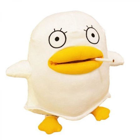 Wangda Super söt Gintama Elizabeth kudde tecknad Elizabeth plysch fyllda leksaker docka, kuddar barn gåvor flickor 40cm 1 st