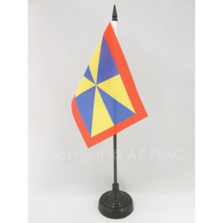 Bordflagga Hertigdömet Parma 1851-1859 15x10cm - Kungariket Italien Hög kvalitet