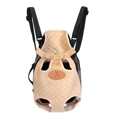 Kat rygsæk hvalp kat bæretaske BEIGE M