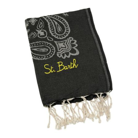 Mc2 Saint Barth - Halsdukar - Svart - Unisex - Storlek: One Size, unisex, Storlek: ONE SIZE