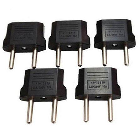 5 st Universal USA AUS AU till EU Europeisk Strömkontakt Reseadapter Omvandlare-WELLNGS