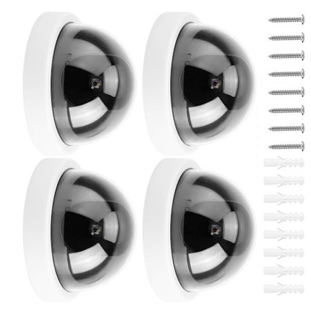 Stöldskyddande Dummy Kamera Med Blinkande Rött Ljus Synlig Avskräckning För Egendomar