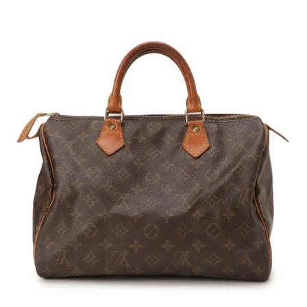 Louis Vuitton Vintage Pre-owned HandTass , Bruin , Dames , Maat: ONE Size Vintage Tassen
