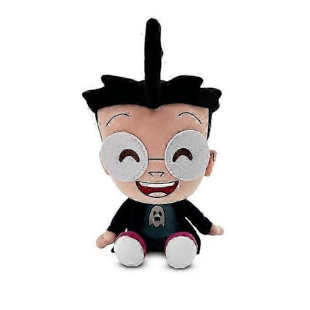 2025 Invader Zim Zippermouth Plyschleksak Grön Röda Ögon Dib Karaktär 8 Tum 20 cm Hög