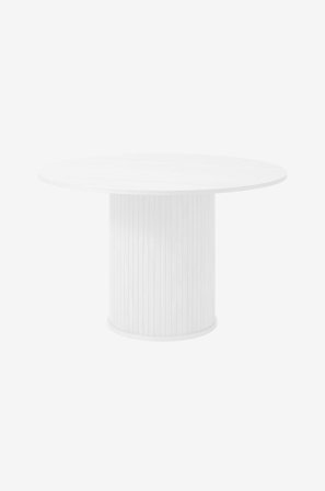 Håum - BORD Rondo 75 x 120 x 120 CM - Hvid - Spiseborde - Fra Homeroom
