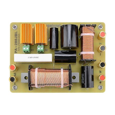 400W Audio Delefilter Diskant Bas Højttaler Delefilter 2 Vejs Frekvensdeler Scene Filter til 15 Tommer