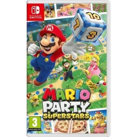 Videospel - Nintendo - Mario Party Superstars - Standardutgåvan - Nintendo Switch - PEGI 7+