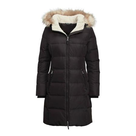 Ralph Lauren Down Coats Sort, Dame Parka