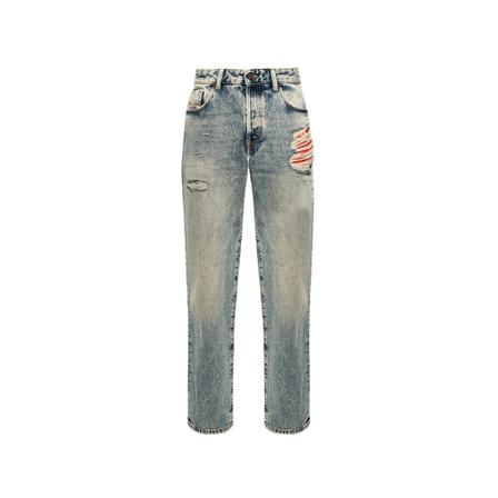 Diesel, 1955 jeans Blauw, Heren, Maat:W36 L30,Patches