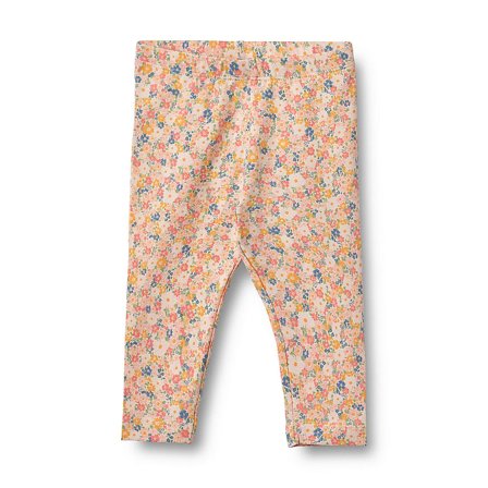 WHEAT Jersey Leggings Jules Baby Multi Flowers Str 74/9m, Tøj & Bolig, Børnetøj, Børnestrømpebukser