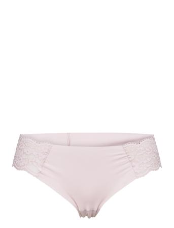 Brief Brazilian Reg Invisible Lingerie Panties Brazilian Panties Vaaleanpunainen Lindex