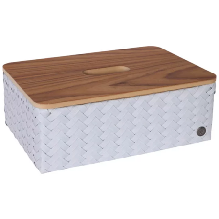 Handed By Kurv Ice-Grey Ideal 37x24xH13cm