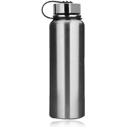 1.5L Termokande i rustfrit stål, sportsdrikkeflasker, lækagesikre låg, genanvendelig Heilwiy-gave