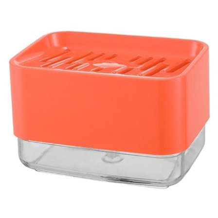 Köksrengöringslåda med svampförvaringslåda Köksdispenser Svamp Skrubberhållare Fodral, D