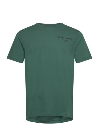 Borg Essential 1 T-Shirt Sport Men Men Sports Clothes Sport Tops Sport T-shirts Green Björn Borg
