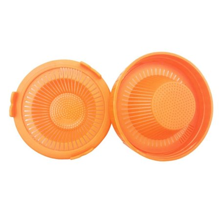 2st Sprutande Sil Lock Planteringsskärm Lock ORANGE