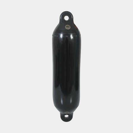 Defensa Dan-Fender Heavy Duty 623, 64.5 cm, Ø15 cm, negro con parte superior negra
