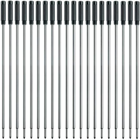 20 kpl Cross-kynävarauksia, musta muste