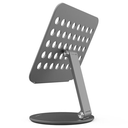 Kääntyvä ja taitettava tablettiteline, pyörivä iPad-teline, 360° kääntyvä alusta