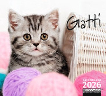 Gatti. Calendario 2026. Pocket