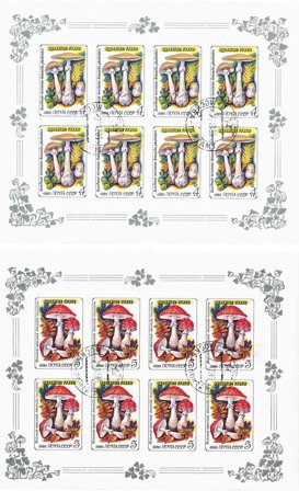 Sovjetunionen 1986 - MICHEL V5603/5607 - Stemplet