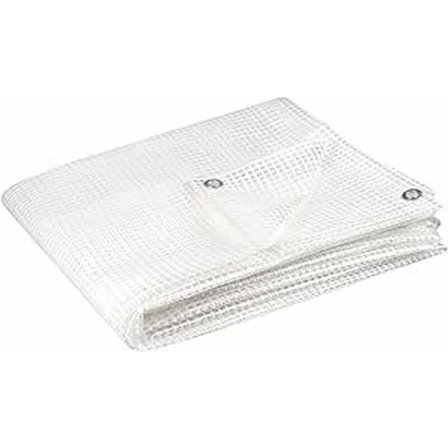 Kraftig 2x3m Transparent Presenning - 160g/m², UV-bestandig, Vandtæt og Rivfast