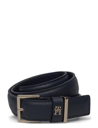 Th Casual Mono 3.0 Belte Marineblå Tommy Hilfiger*Betinget Tilbud