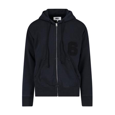 MM6 Maison Margiela Zip-throughs Blå, Herre Trøjer